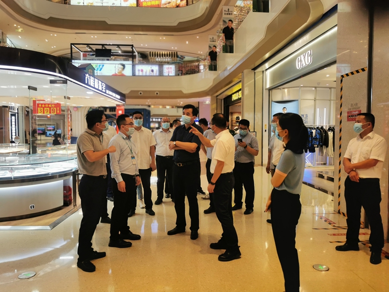 樂(lè)清市委副書(shū)記、市長(zhǎng)徐建兵調(diào)研樂(lè)清華都&middot;天元廣場(chǎng)