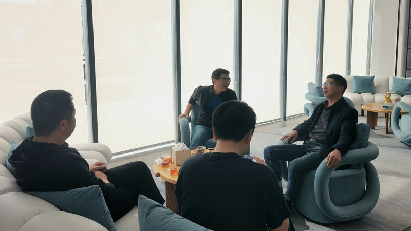 松陽縣住房公積金管理中心主任李樟標調研浙農(nóng)實業(yè)南宸府項目